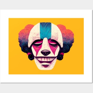 Shamee The Clown Faced Thriller Mustard Icebox Pie Ltd Variant Posters and Art